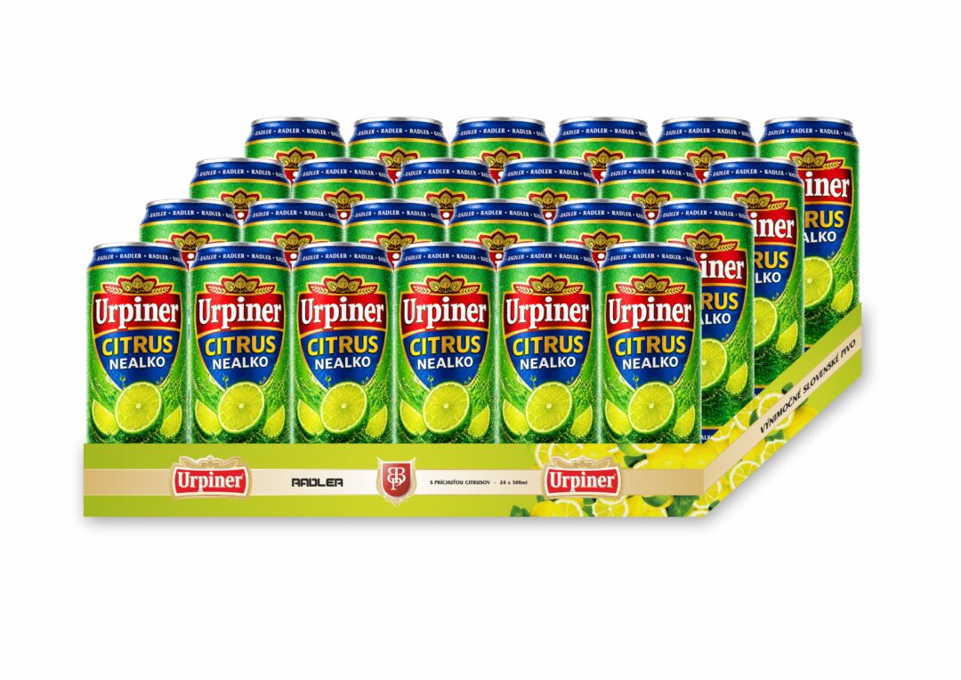 Urpiner Radler CITRUS nealko /nové/ - Z