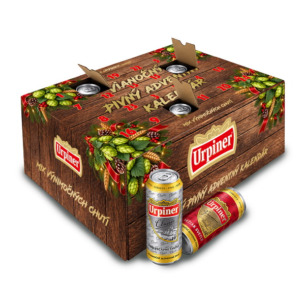 Adventný pivný kalendár Urpiner